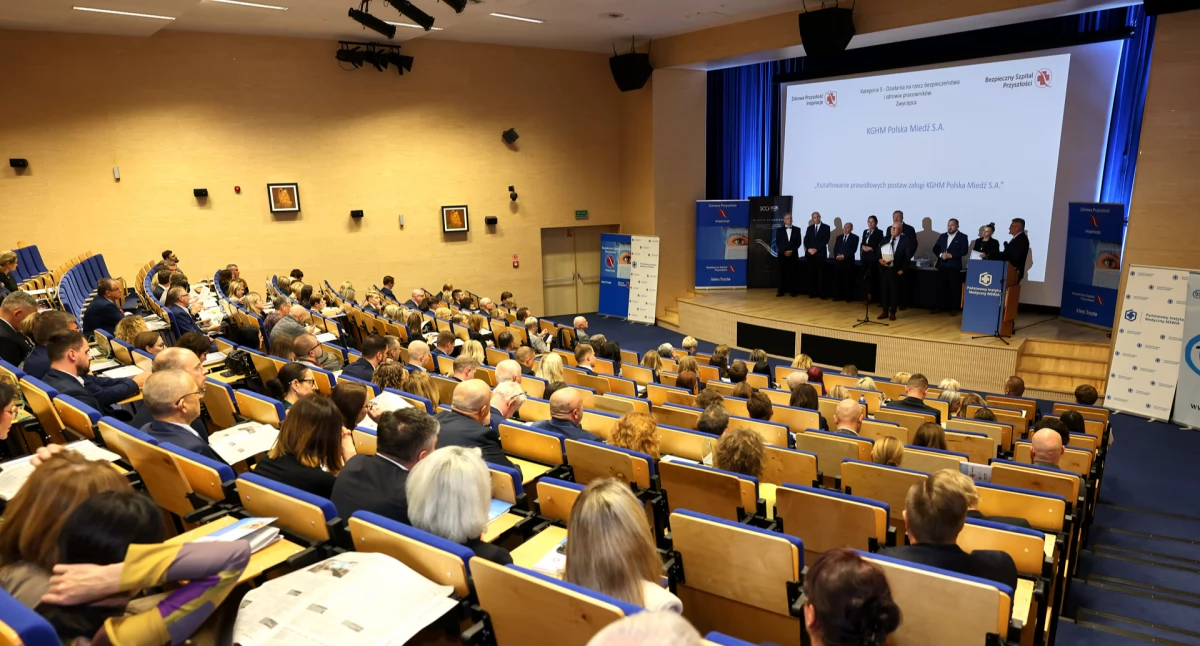 KGHM laureatem nagrody za działania na rzecz bezpieczeństwa i zdrowia pracowników