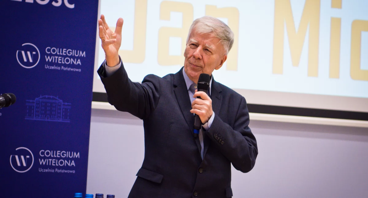 Spotkanie z Janem Miodkiem – „Złoty wykład” w Collegium Witelona (FOTO)