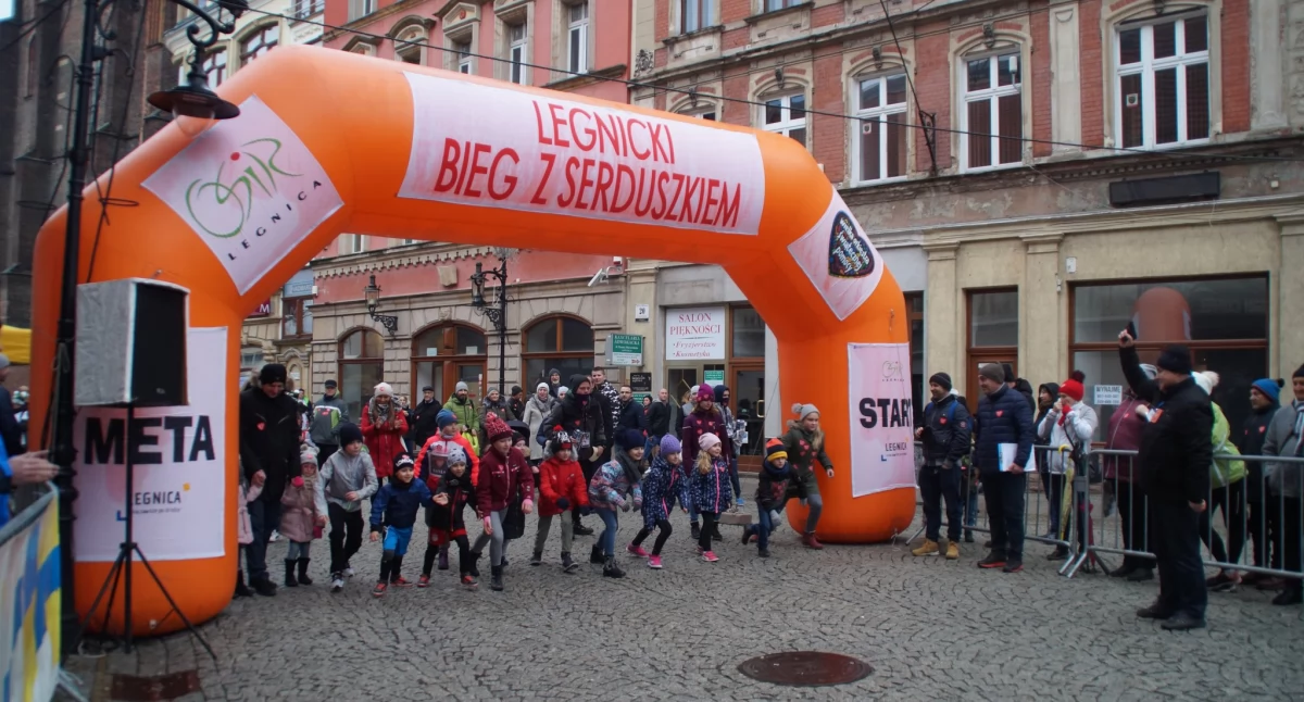Bieg z Serduszkiem na rzecz WOŚP