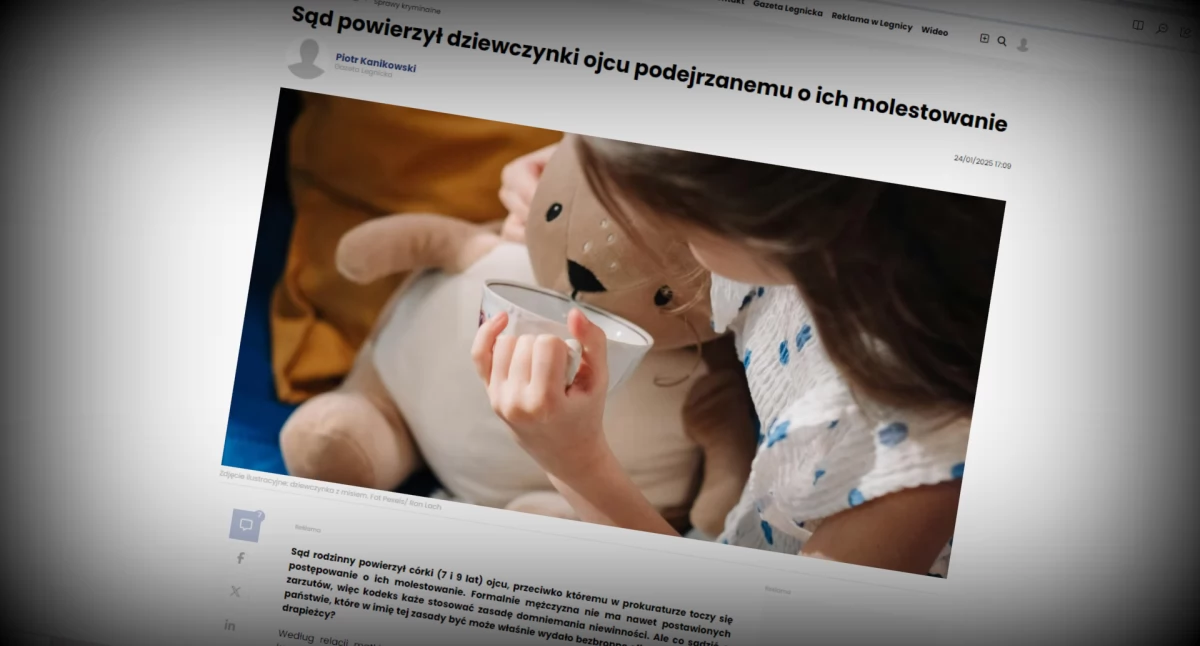 Policja i MOPS interweniowały w sprawie molestowanych dziewczynek