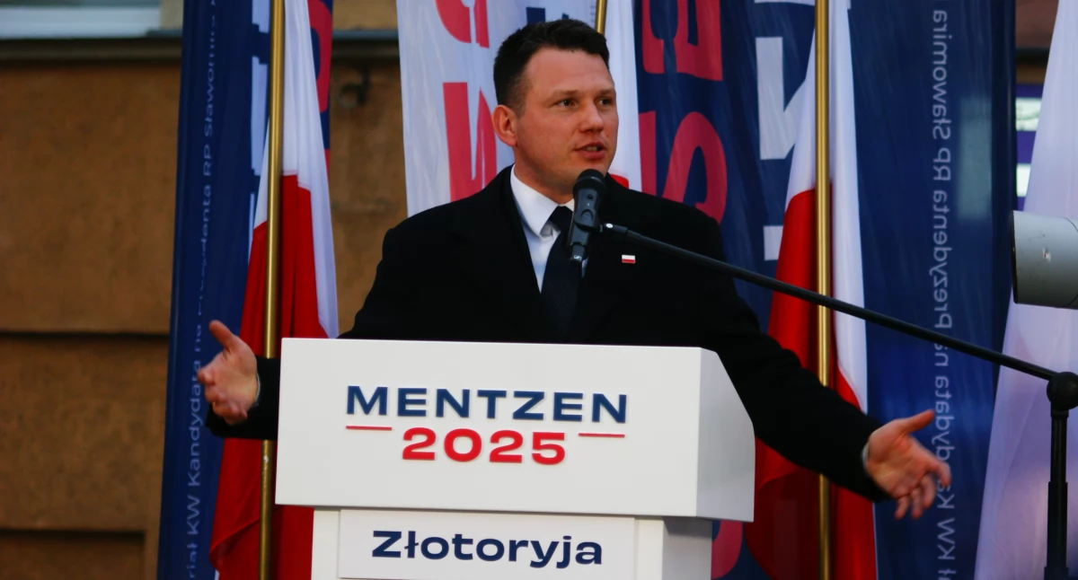 Co mówił (i czego nie mówił) na wiecu Sławomir Mentzen 