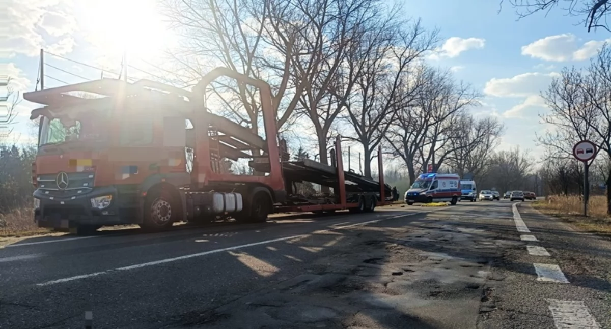 Tragiczny wypadek na Poznańskiej - zginął rowerzysta