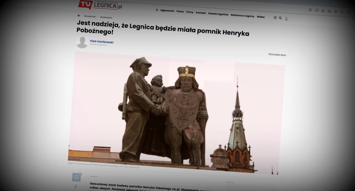 Henryk Pobożny z Iwana? To był primaaprilisowy żart