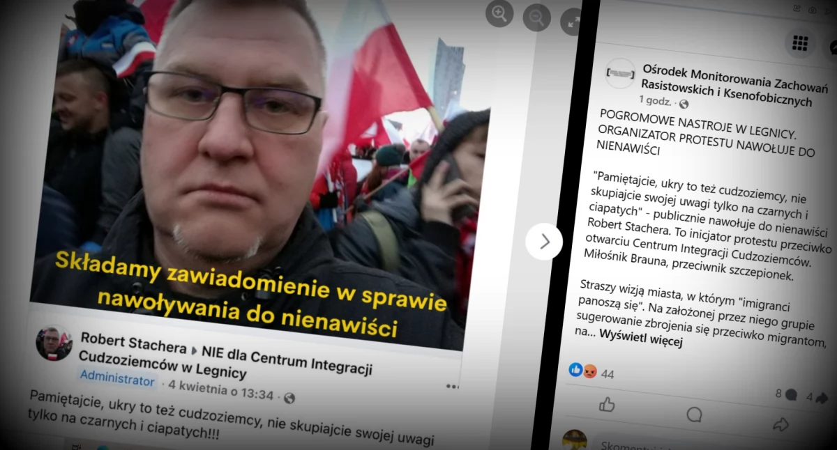 OMZRiK zawiadamia prokuraturę o nawoływaniu do nienawiści w Legnicy