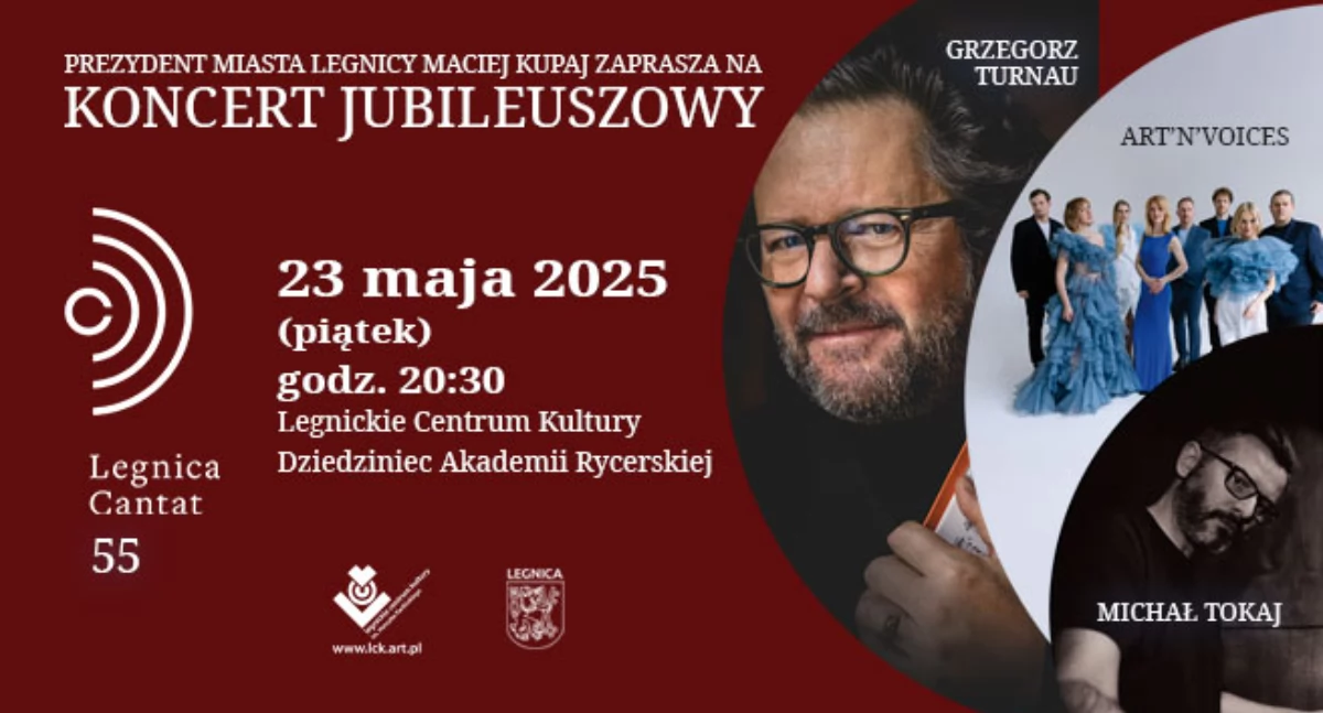 Grzegorz Turnau wystąpi na koncercie w ramach Legnica Cantat