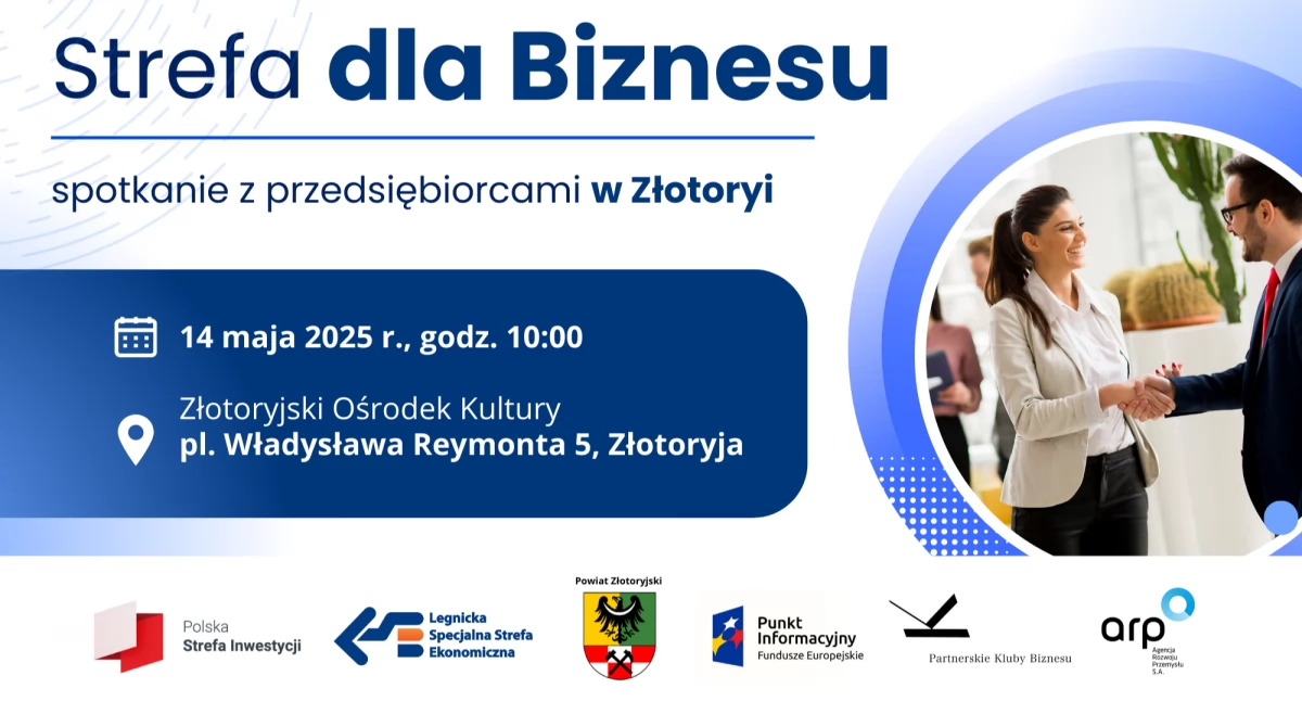 Strefa dla Biznesu – spotkanie z przedsiębiorcami w Złotoryi