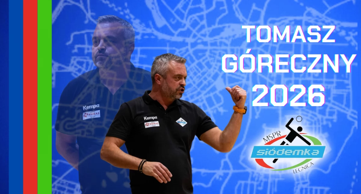 Tomasz Góreczny pozostanie trenerem legnickich szczypiornistów 