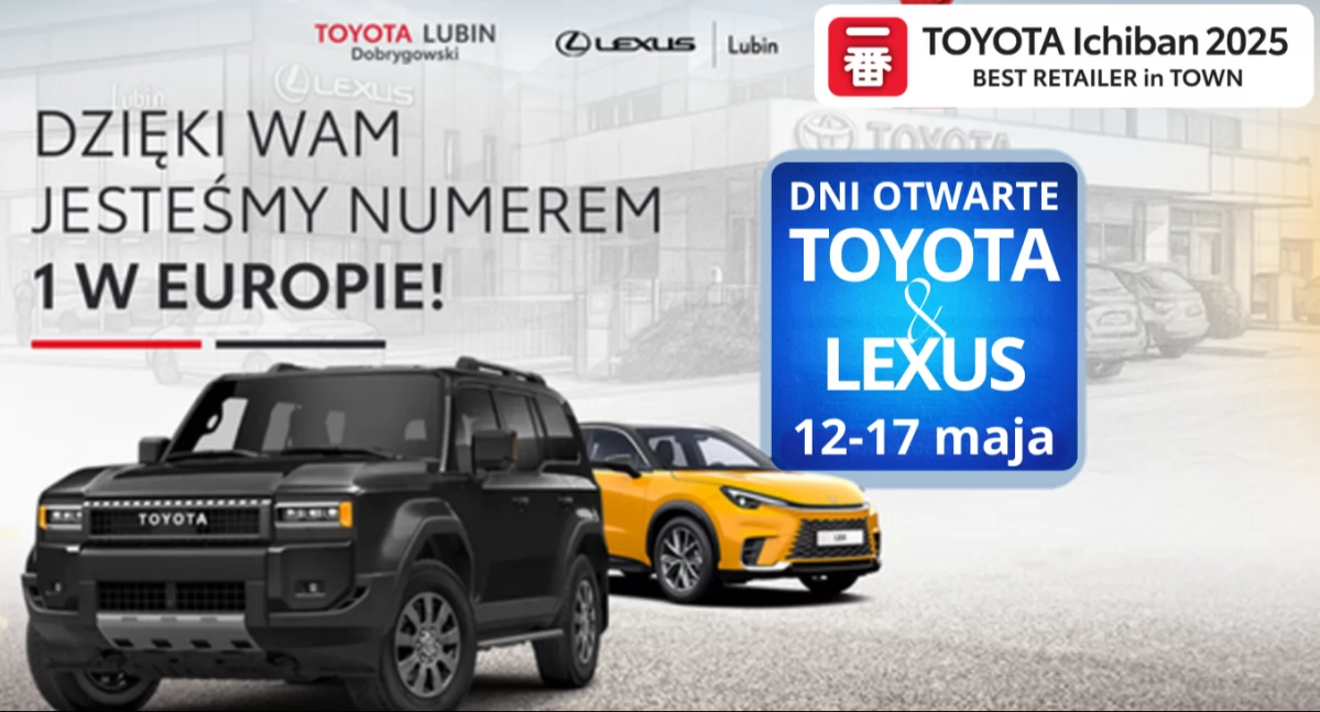 Toyota & Lexus LUBIN zapraszają na Dni Otwarte Ichiban