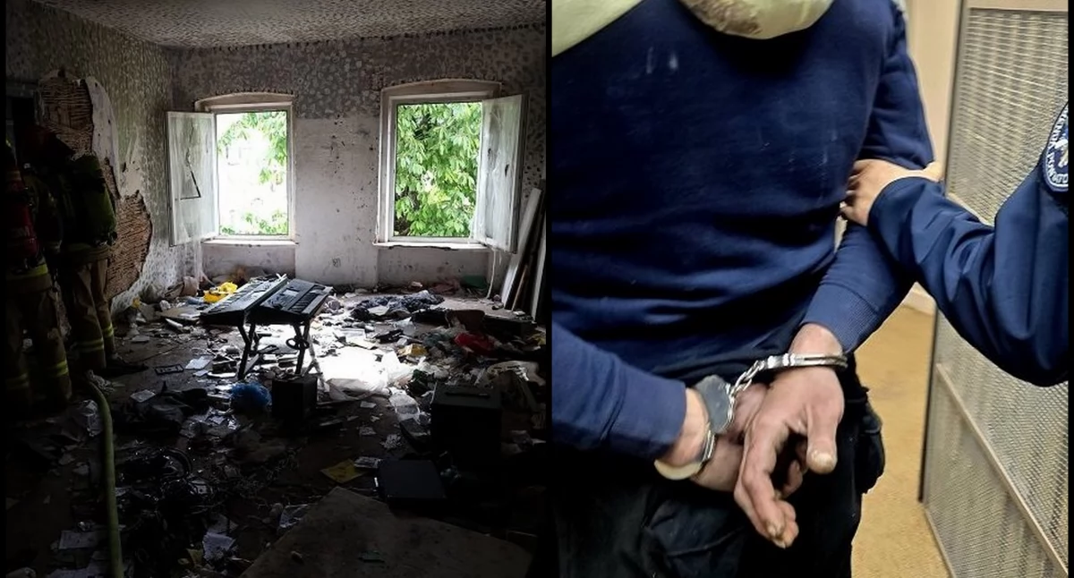 Policja zatrzymała podpalacza z Jawora