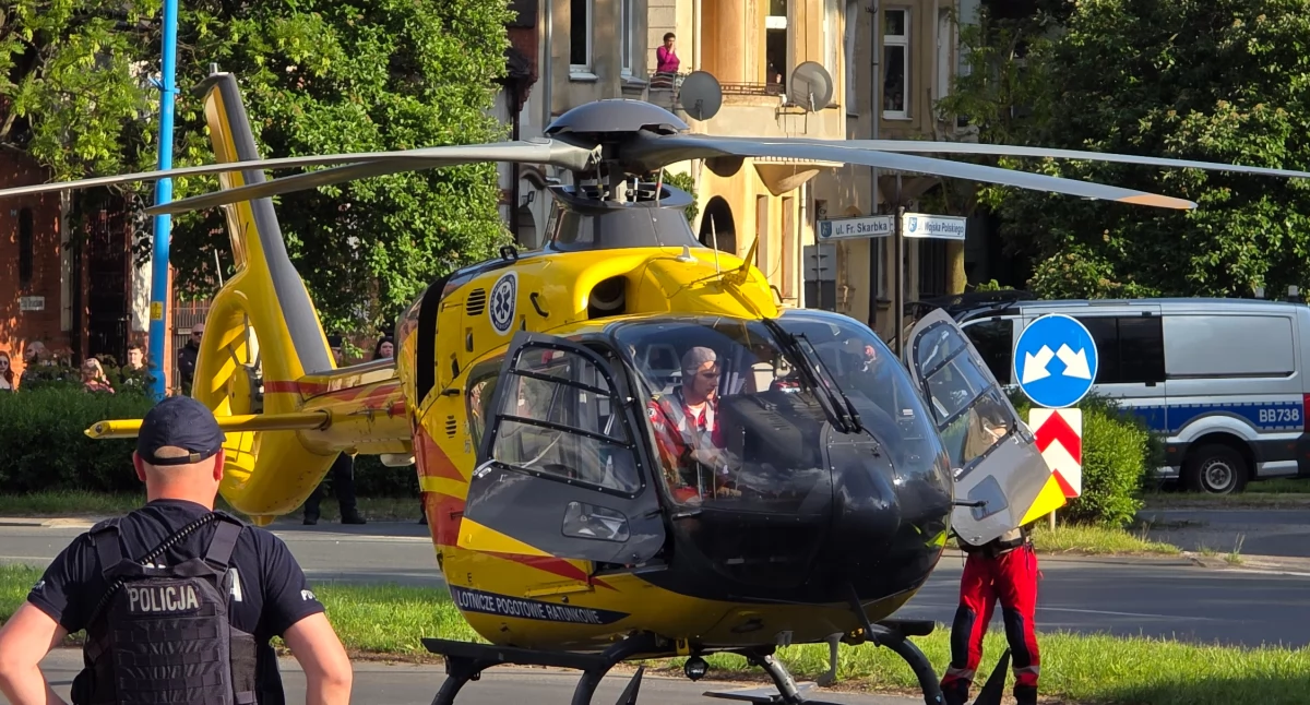 14-latek z ciężkimi poparzeniami - trwa akcja ratownicza (FOTO)