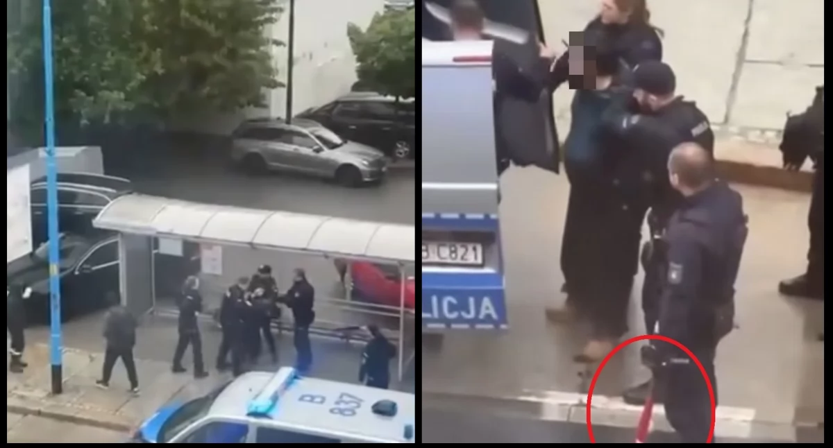 Mężczyzna z maczetą na przystanku w Legnicy. To Polak
