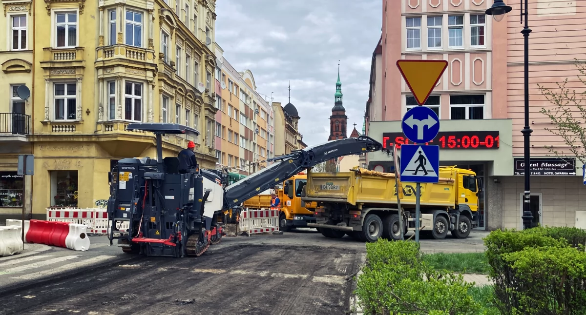 Zmiana organizacji ruchu na Gwarnej - zamknięcie skrzyżowania