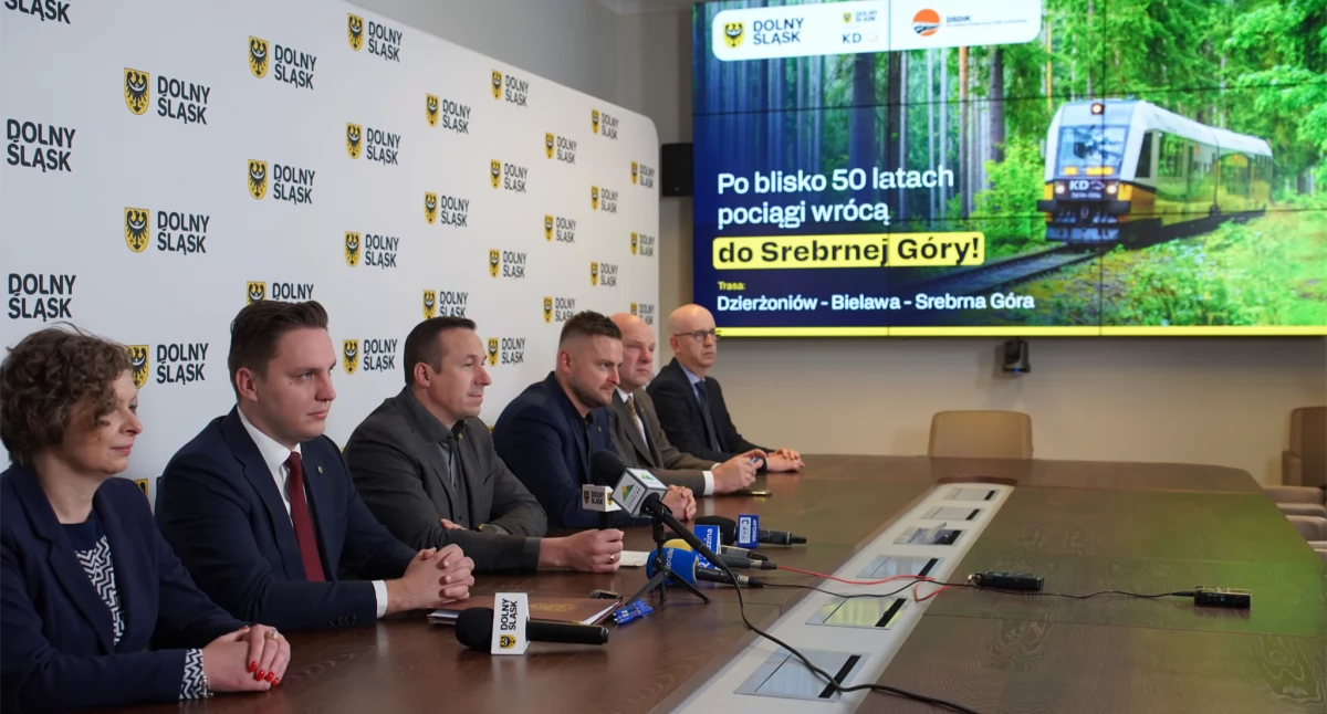 Po 50 latach pociągi wrócą do Srebrnej Góry