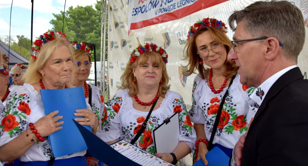 I Powiatowo-Gminny Festiwal Zespołów Folklorystycznych w Powiecie Legnickim