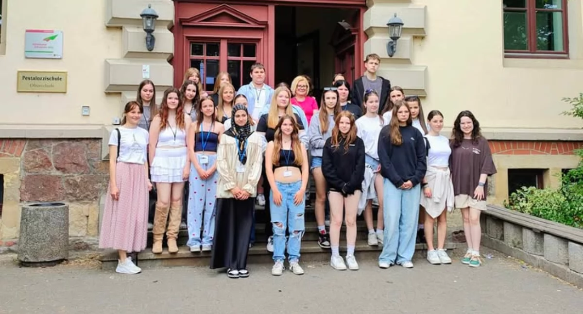 Wizyta uczniów w Miśni - partnerskim mieście Legnicy