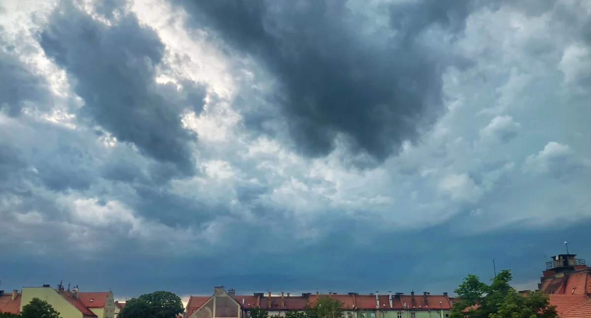 Idą burze - ostrzeżenie meteo 