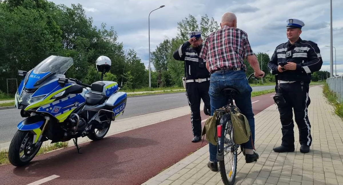 Kontrole rowerzystów w Legnicy - podsumowanie policyjnej akcji 