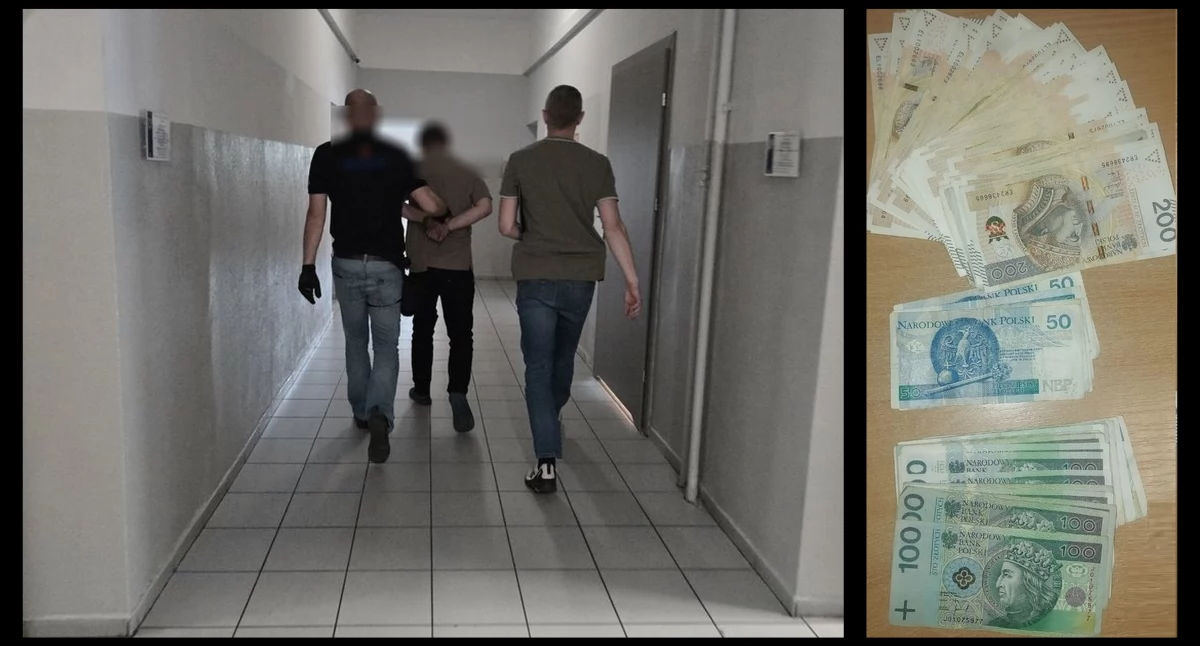 Blikomaniak. Policja zatrzymała oszusta przy bankomacie