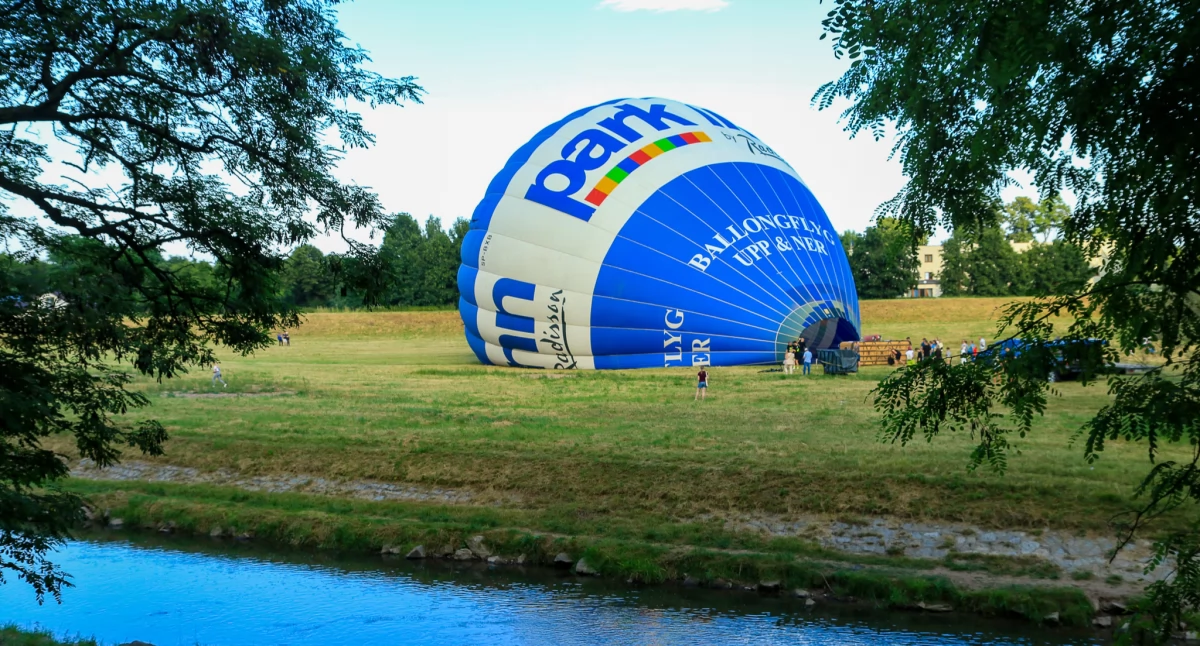 Informacja o katastrofie balonu postawiła służby na nogi