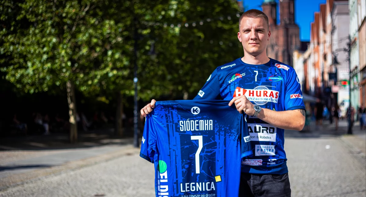 Piotr Śliwiński zawodnikiem Siódemki Miedź Legnica
