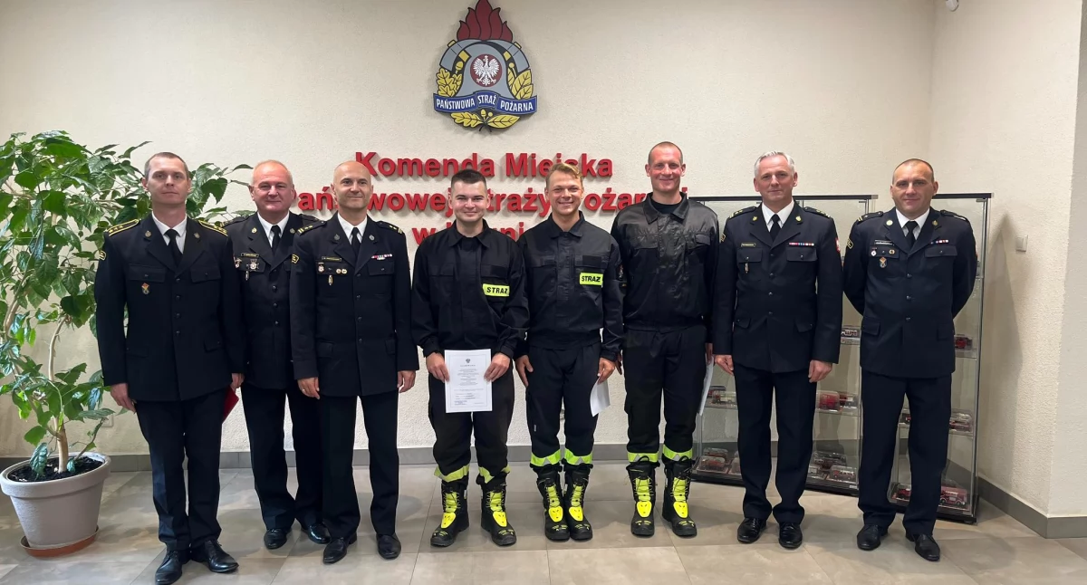 Legnica ma trzech nowych strażaków 