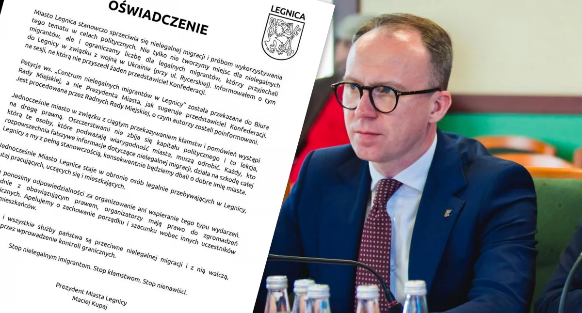 Maciej Kupaj: Stop nielegalnym imigrantom, stop kłamstwom, stop nienawiści