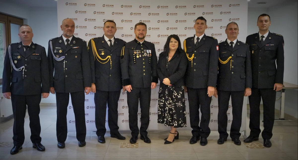 Jednostka Ratownictwa KGHM na rzecz bezpieczeństwa mieszkańców powiatu głogowskiego