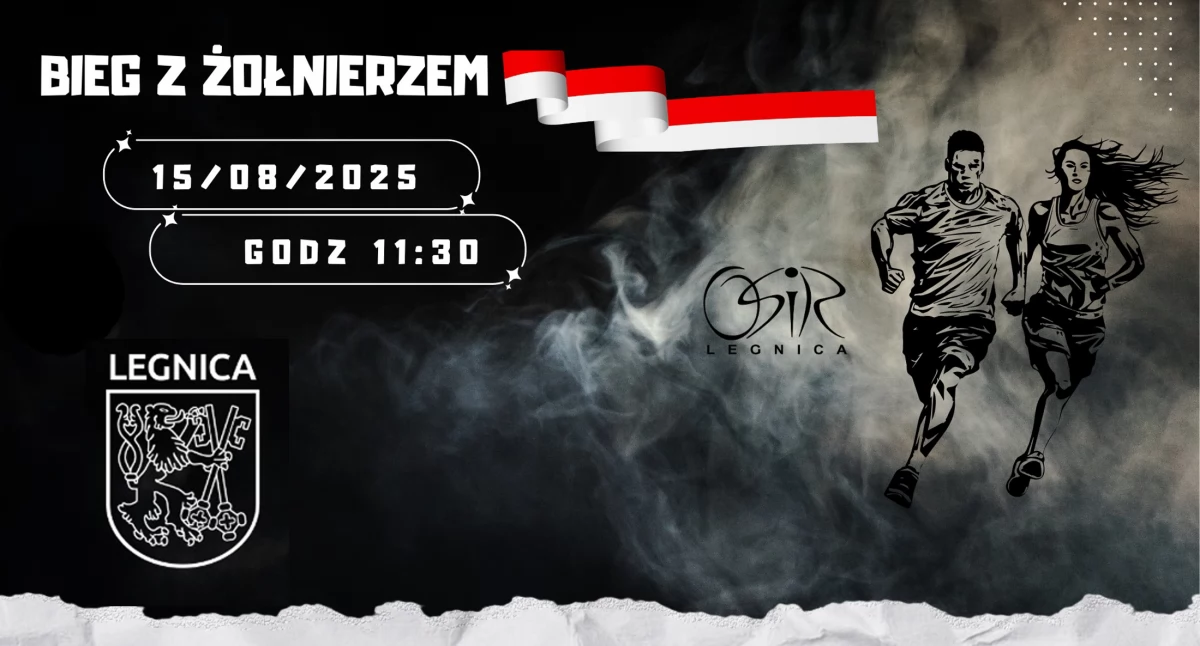OSiR zaprasza na Bieg z żołnierzem w legnickim parku