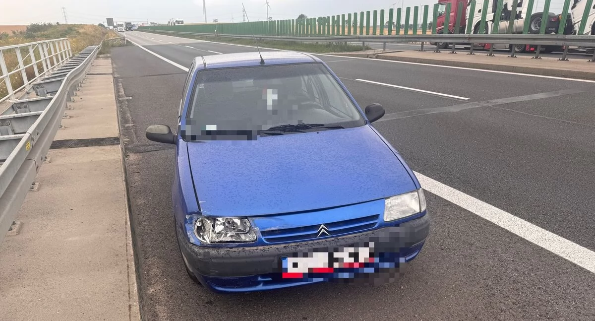 Kierowca na A4 jechał zbyt wolno, bo był kompletnie pijany 