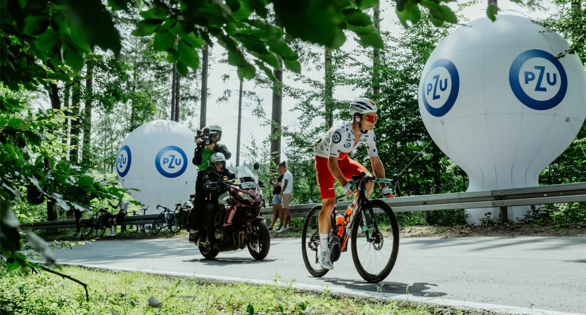 PZU na trasie 82. Tour de Pologne jako oficjalny ubezpieczyciel wyścigu