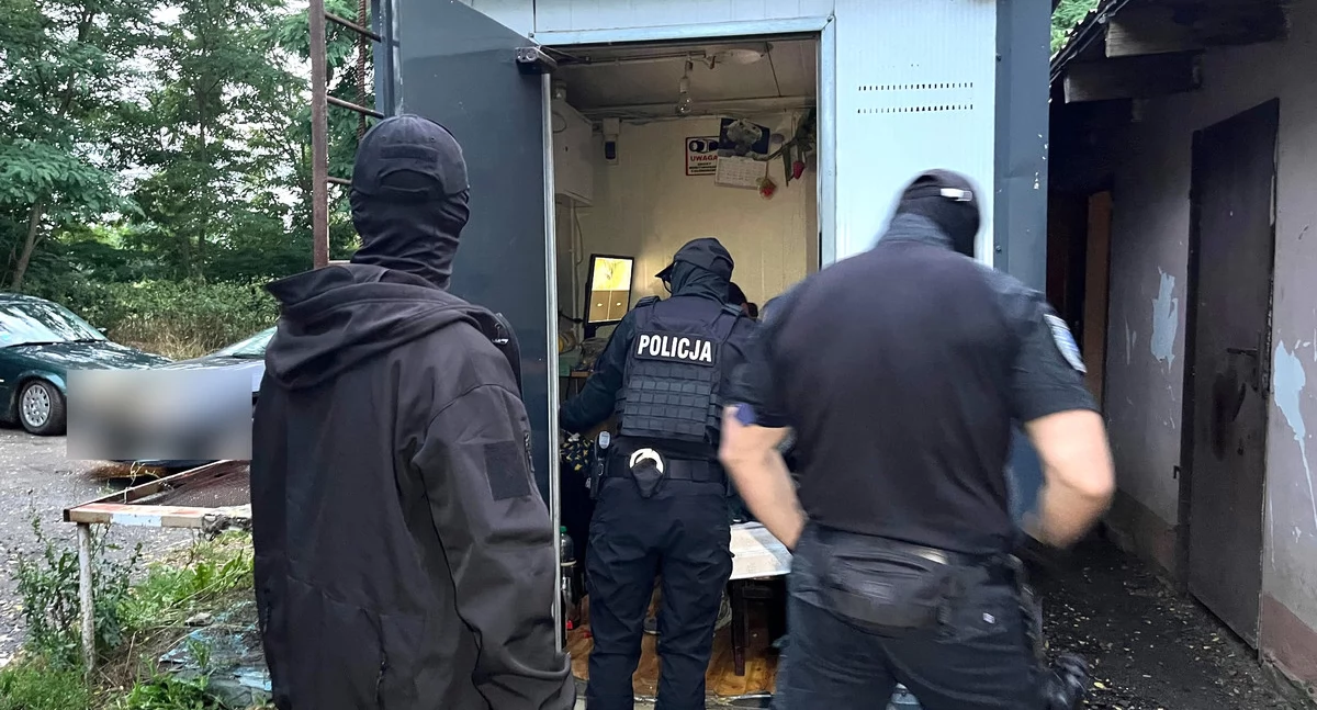 Dziecko w nielegalnym kasynie - nietypowa akcja policji (FILM)