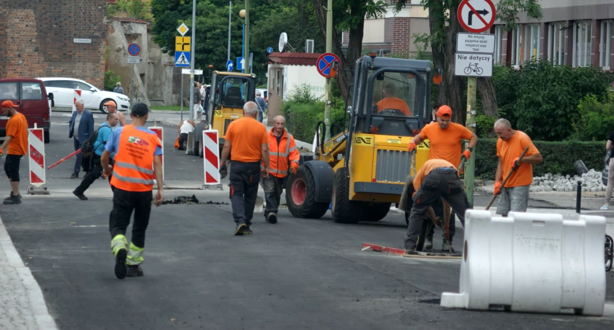 Dobiega końca przebudowa ulic Złotoryjskiej i Gwarnej