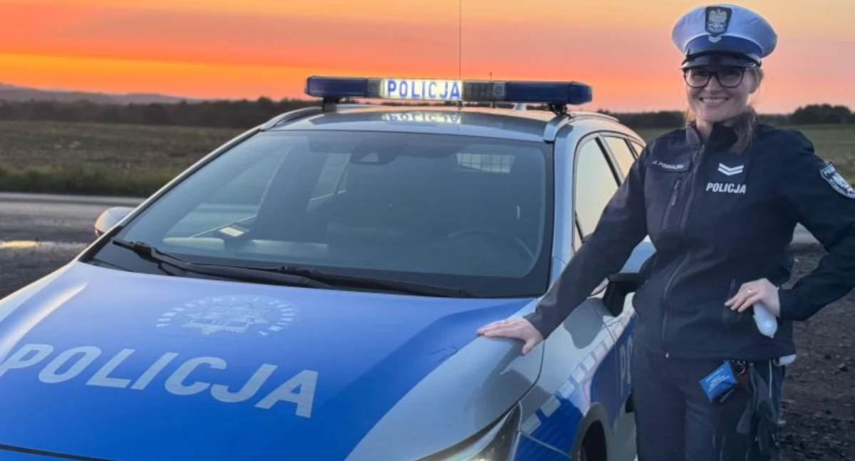 Policjantka uratowała dziecko podczas Tour de Pologne w Legnicy