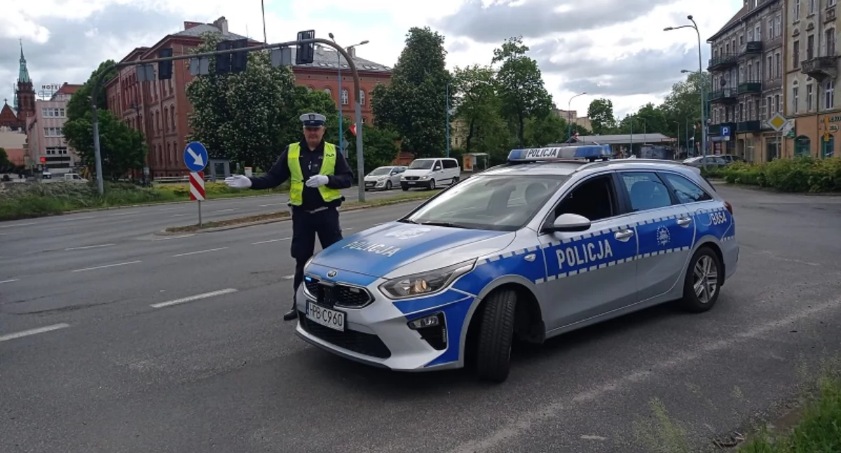 Policjant z Legnicy zatrzymał po służbie nietrzeźwą rowerzystkę