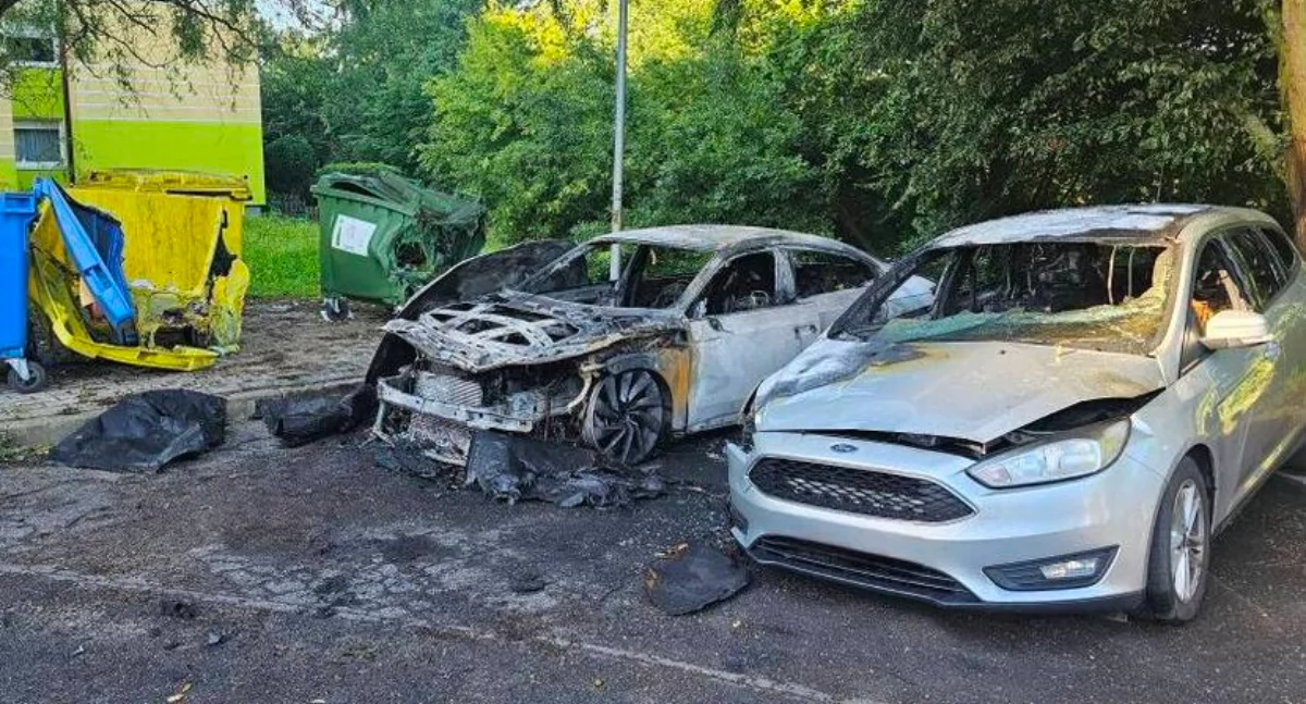 Złotoryjska policja szuka podpalaczy z osiedla Nad Zalewem