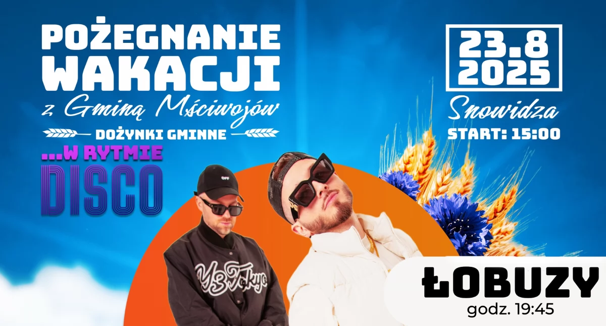 Dożynki gminy Mściwojów w rytmie tradycji oraz disco 