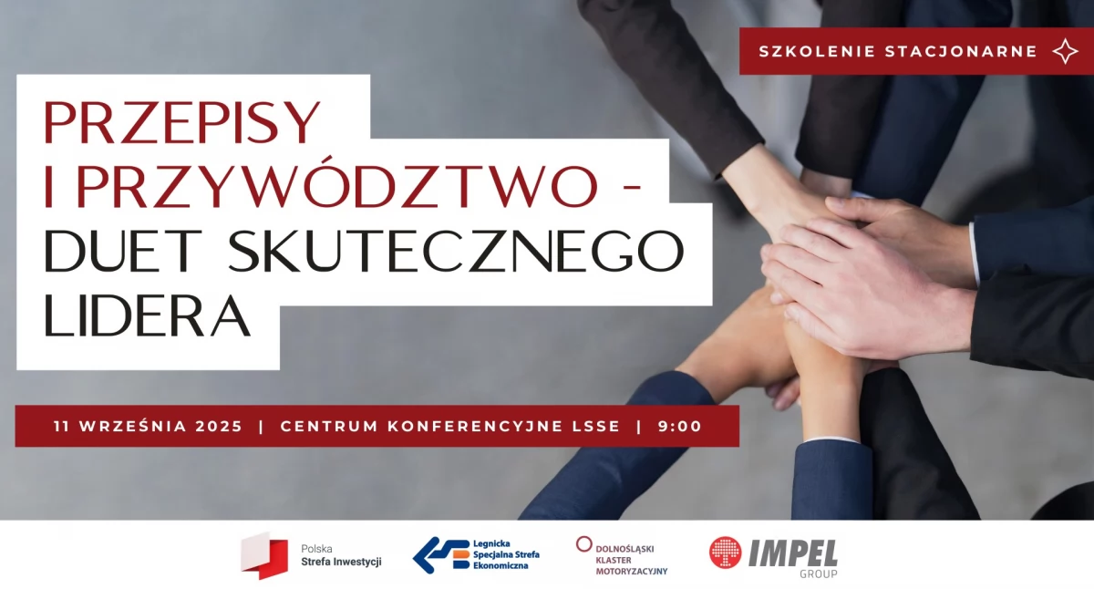 Bezpłatne szkolenie: Przepisy i przywództwo – duet skutecznego lidera