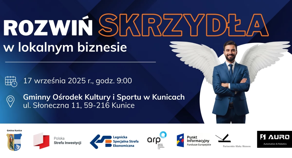 Rozwiń skrzydła w lokalnym biznesie – spotkanie z przedsiębiorcami w Kunicach