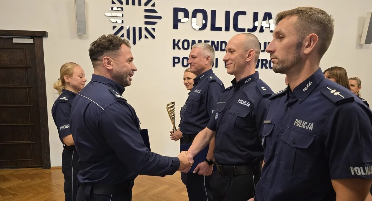 Legniccy policjanci najlepsi w województwie
