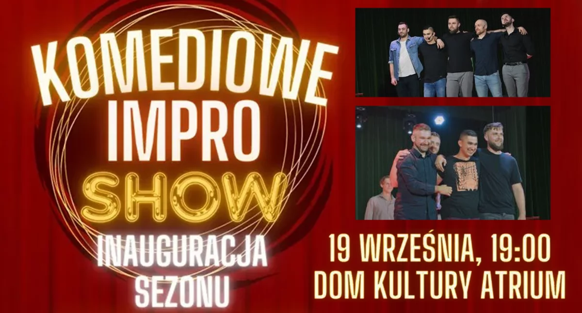 Komediowe Impro Show - inauguracja sezonu w Atrium 