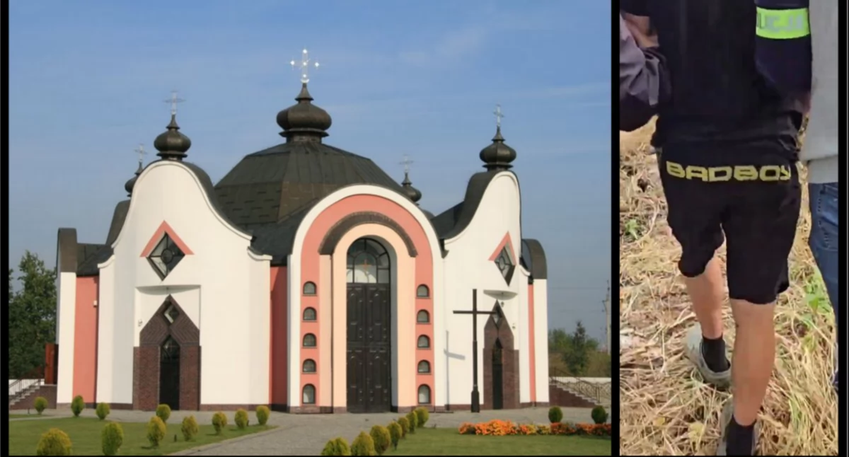 Złodziej myślał, że krzyż na cerkwi jest ze srebra