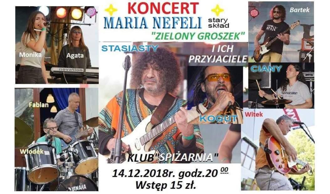 Legendy na scenie, czyli Maria Nefeli i Zielony Groszek zagrają w Spiżarni