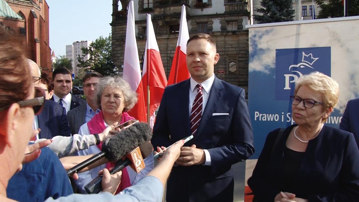 Dziesięć założeń swojego programu wyborczego przedstawił kandydat PiS