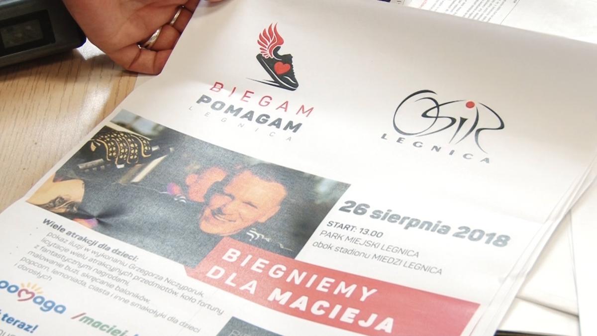 Pobiegną, pomogą i proszą o wsparcie dla Maćka