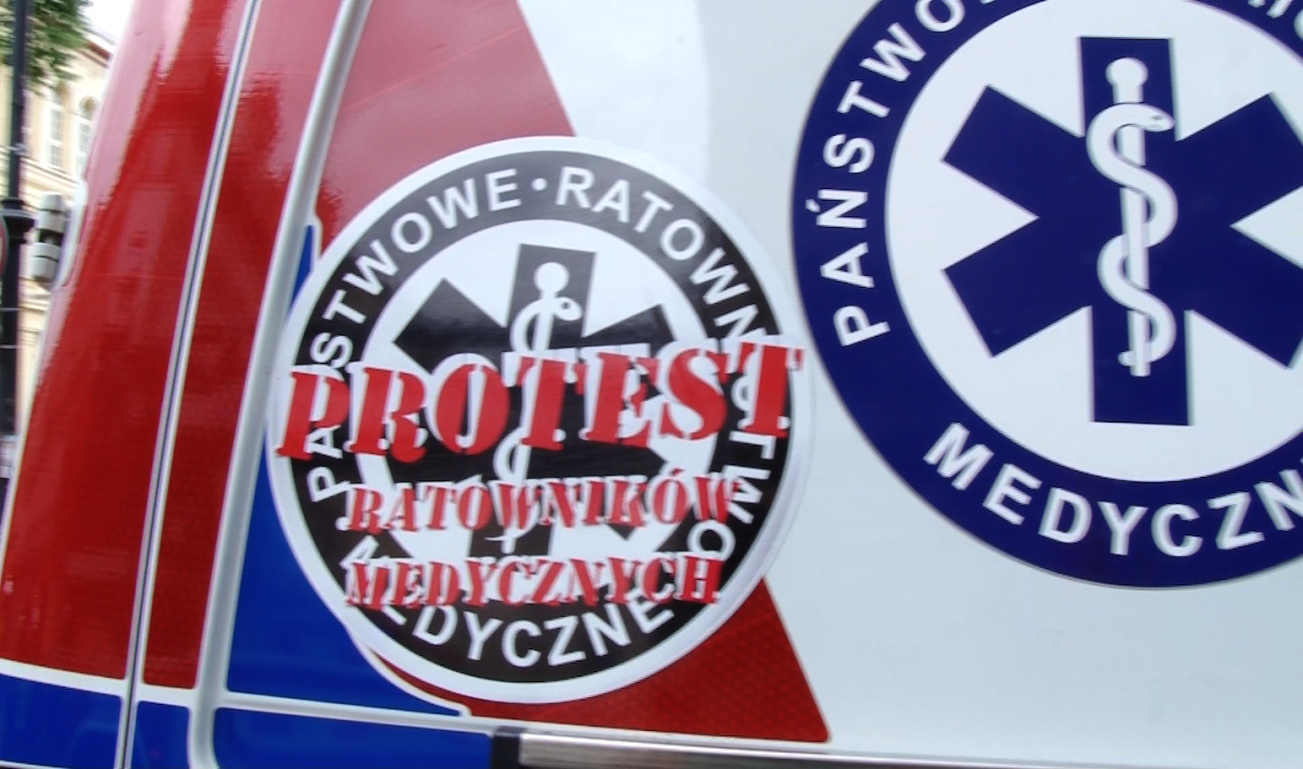 Ratownicy medyczni znów protestują