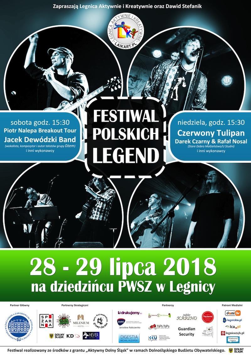 Zanamy gwiazdy Festiwalu Polskich Legend: Piotr Nalepa i Breakout, Jacek Dewódzki (m.in. Dżem), Czer