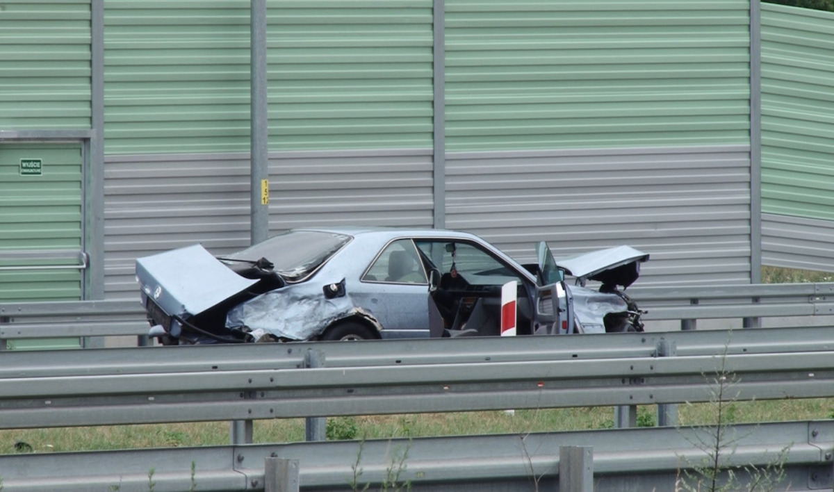 Pierwszy, poważny wypadek na S3