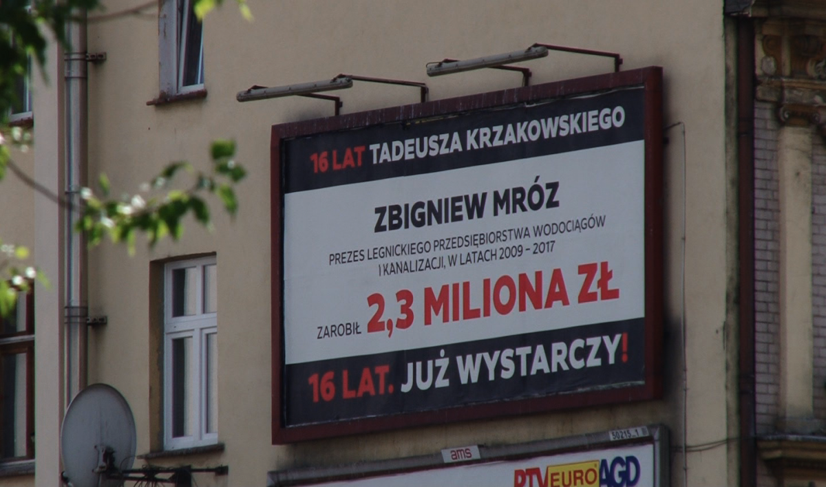 Legnica „republiką bananową z watażką na czele”?