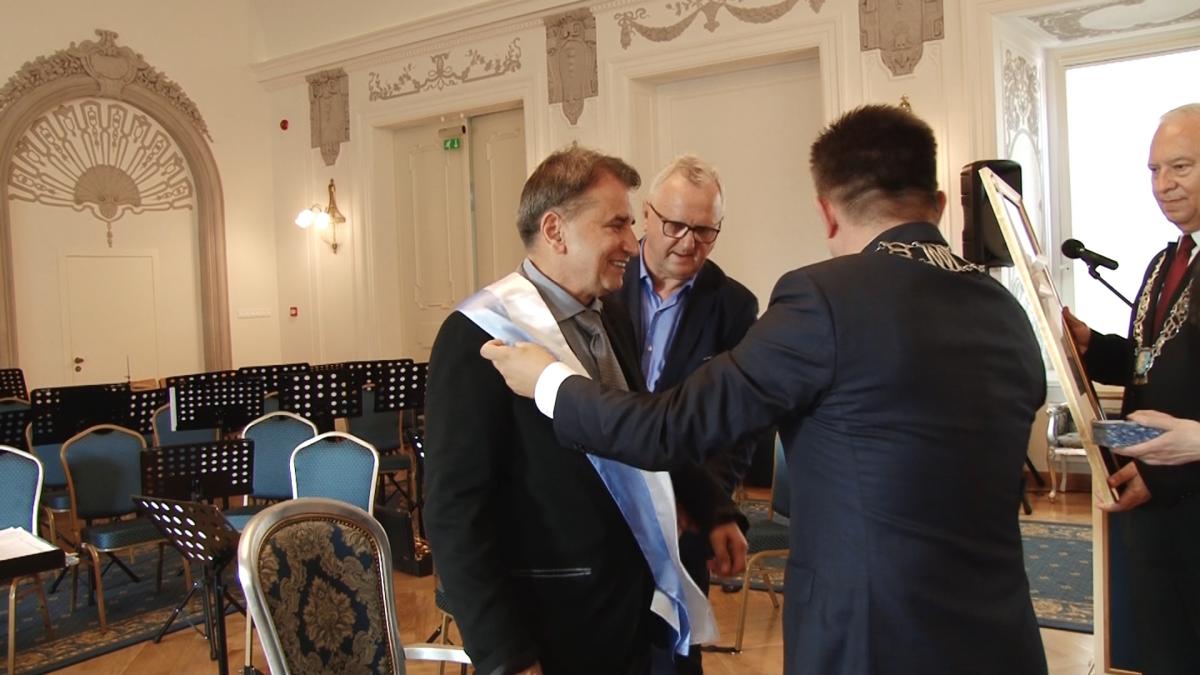 Krzystek honorowym obywatelem Legnicy