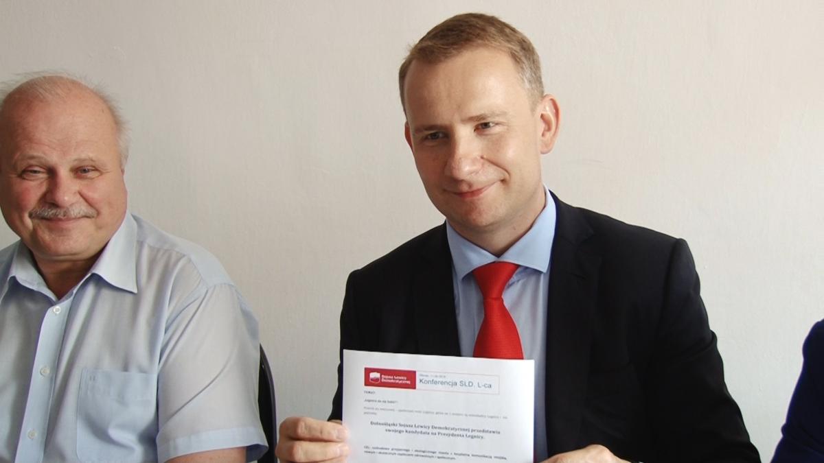 Huzarski kandydatem na prezydenta Legnicy